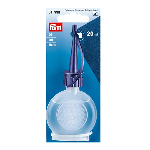 emballage huile machines à coudre 20 ml